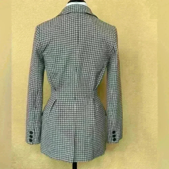 Joie “Martia C” Blazer In Camel Multi Check Size 2 New Without Tags! - Picture 7 of 12